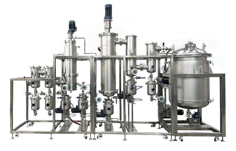 CBD short path distillation factory1 CBD short path distillation factory1