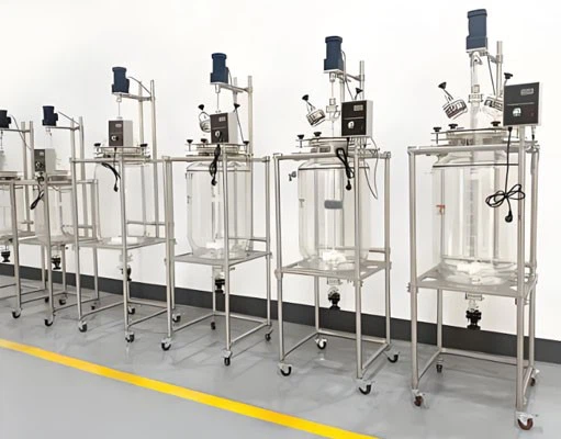 100l Glass Reactor | Shaanxi Achieve chem-tech 100l Glass Reactor | Shaanxi Achieve chem-tech