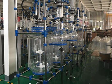 100l Glass Reactor | Shaanxi Achieve chem-tech 100l Glass Reactor | Shaanxi Achieve chem-tech