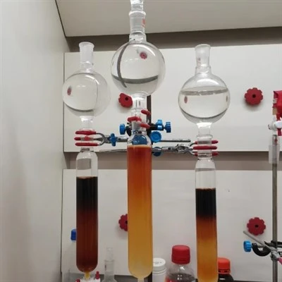 Columna de cromatografia industrial